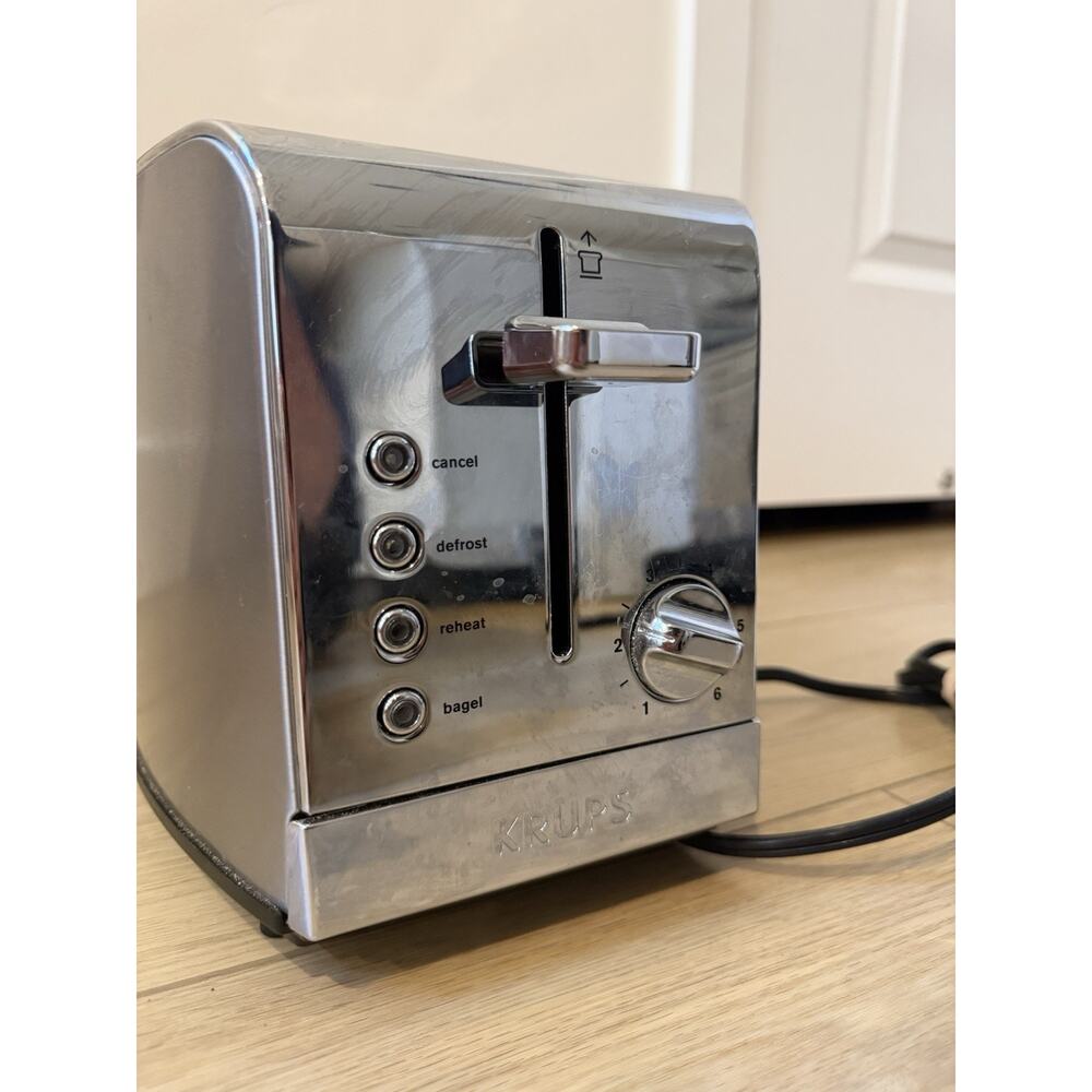 Krups 2-slice Toaster KH732D50 - Polished And Brushed Stainless Steel